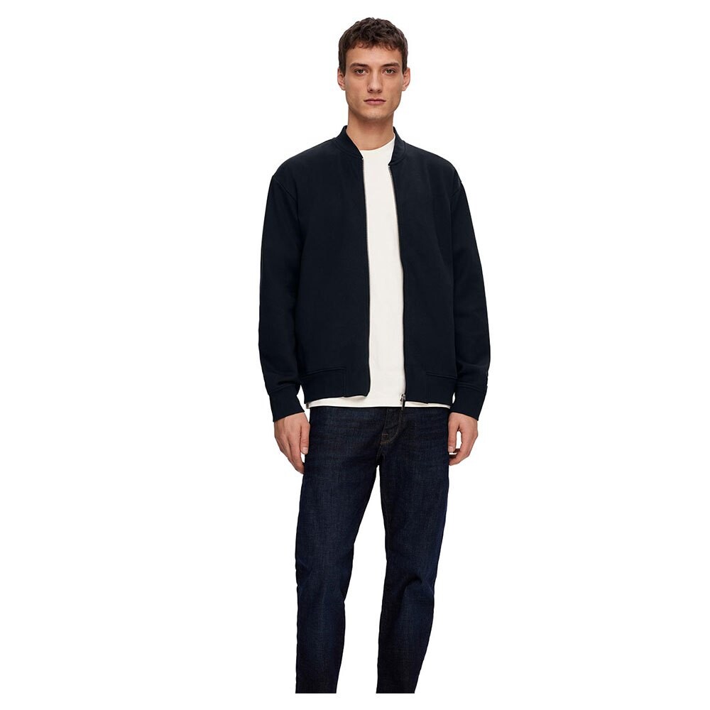 

Куртка Selected Mack Bomber, синий