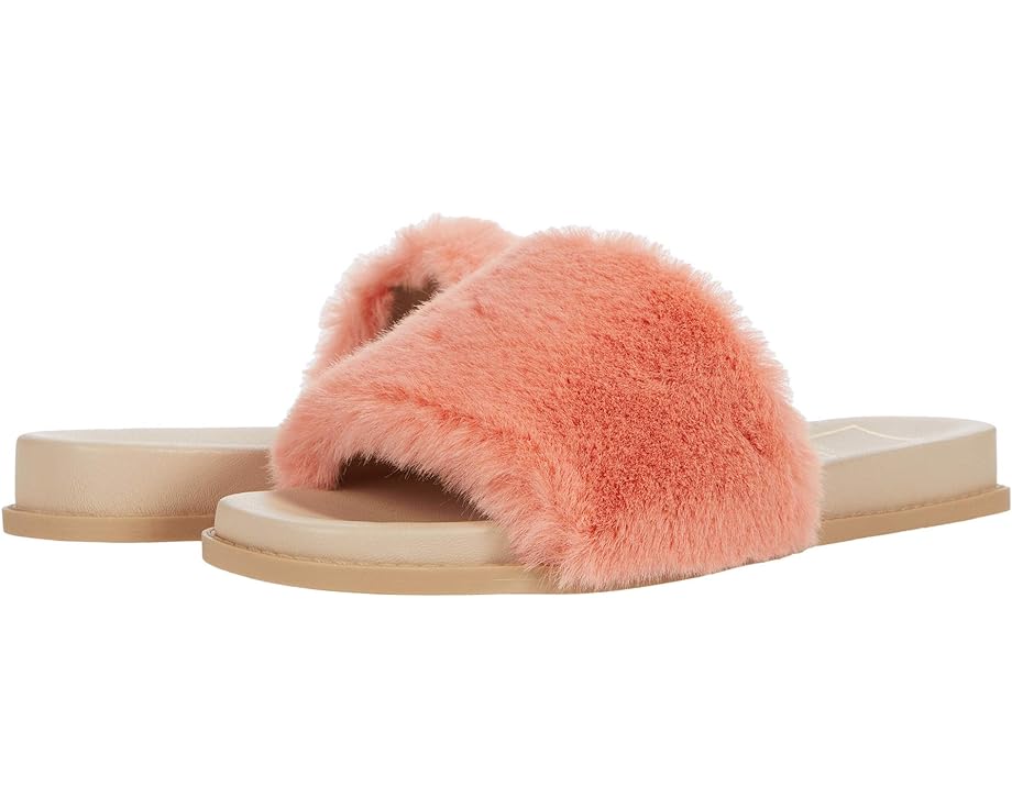 Домашняя обувь Dolce Vita Gaia, цвет Coral Faux Fur