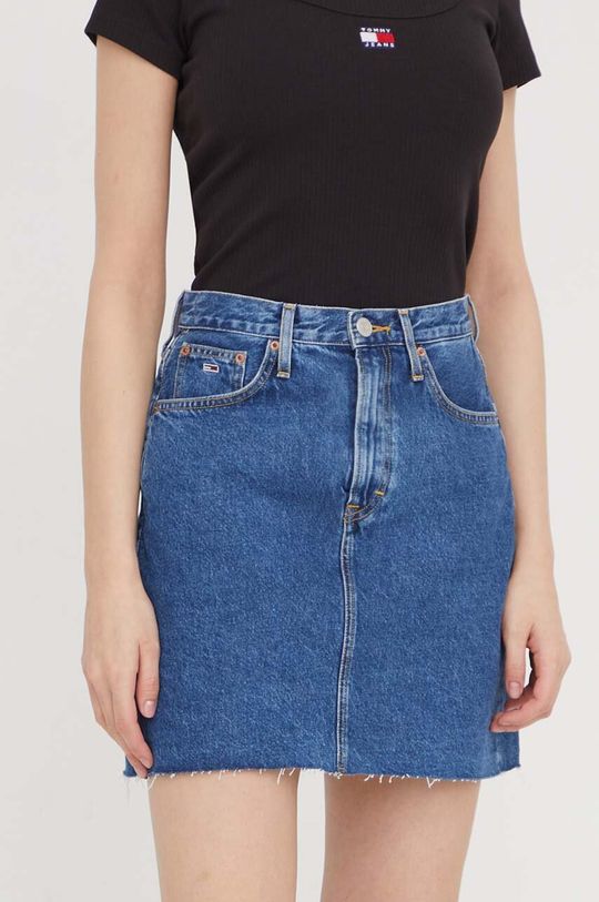 Джинсовая юбка Tommy Jeans, синий юбка gloria jeans красивая 44 размер