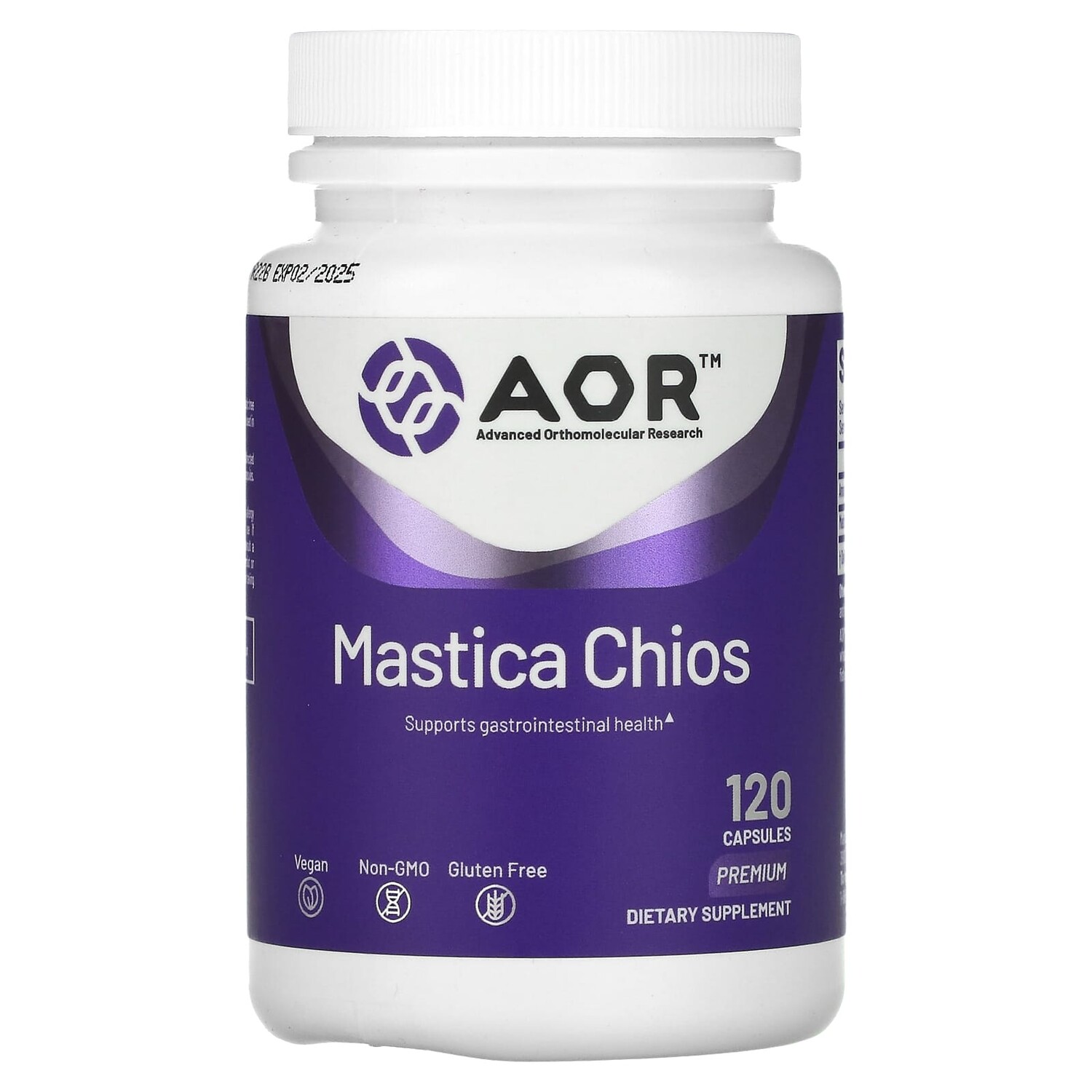 

Mastica Chios, мастика с острова Хиос, 400 мг, 120 вегетарианских капсул, Advanced Orthomolecular Research AOR