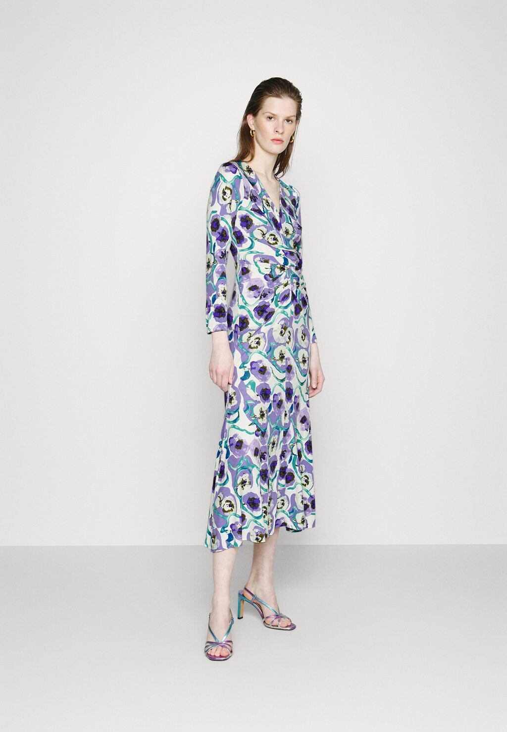 

Летнее платье Timmy Dress Diane von Furstenberg, цвет med purple