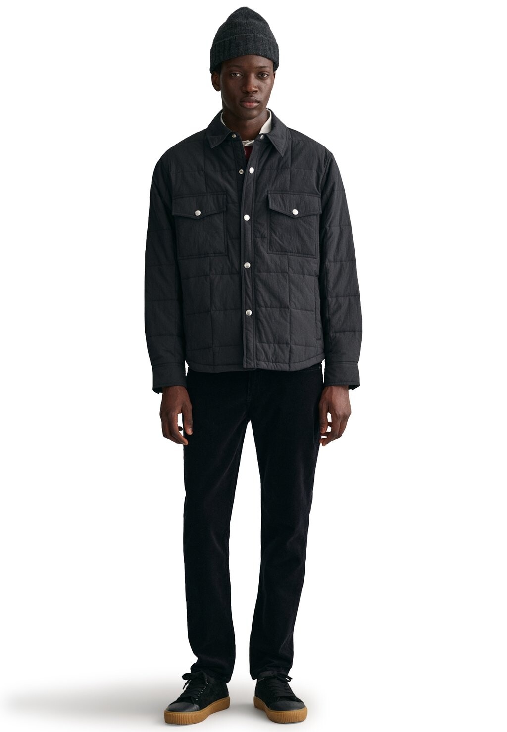 

Куртка межсезонная GANT, черная, Черный