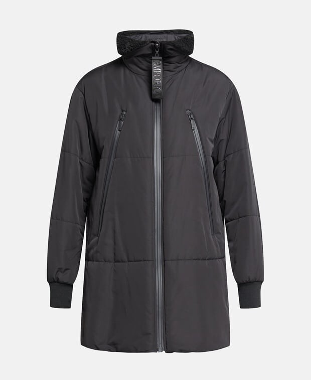 

Межсезонное пальто Emporio Armani, черный