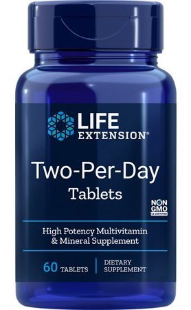Поливитаминный препарат Life Extension, два в день, 60 таблеток