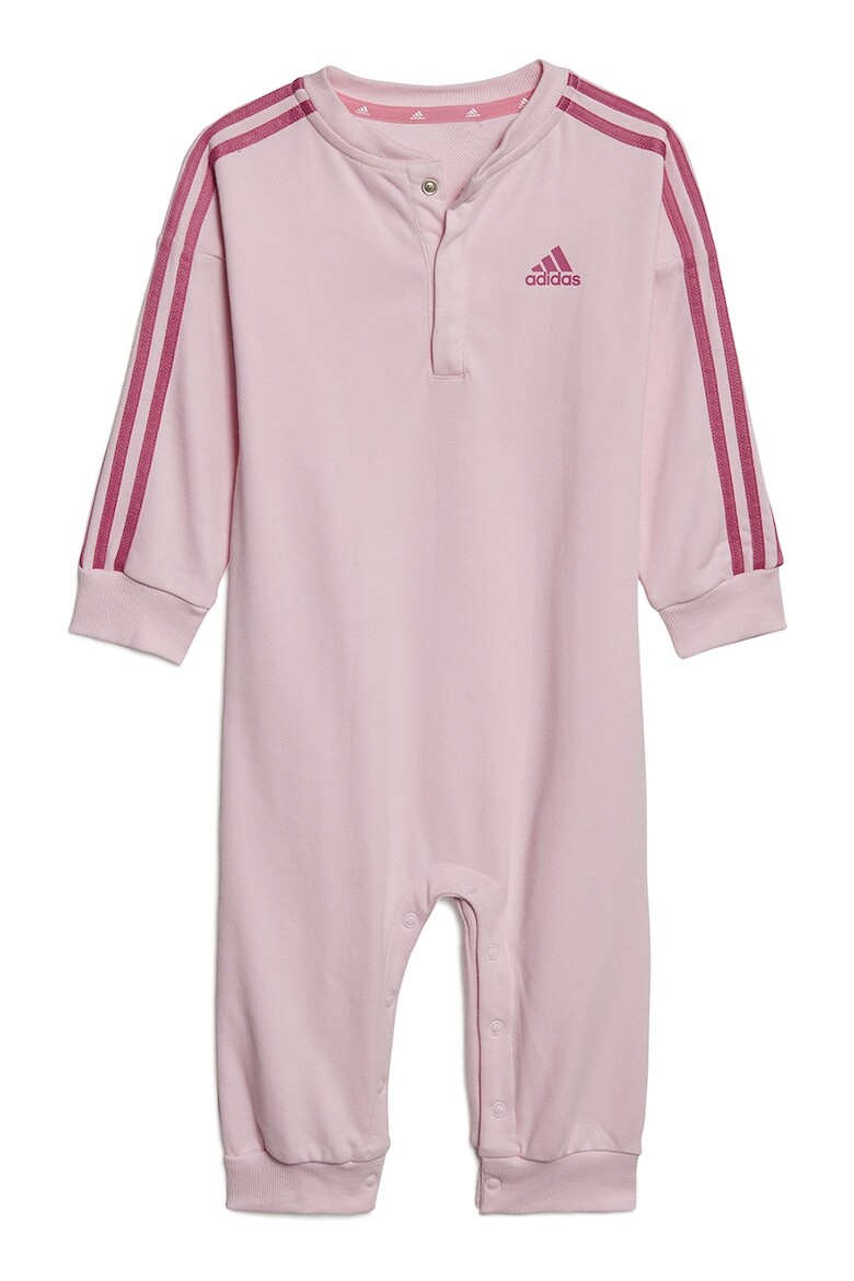 

Хлопковый комбинезон с логотипом Adidas Sportswear, розовый