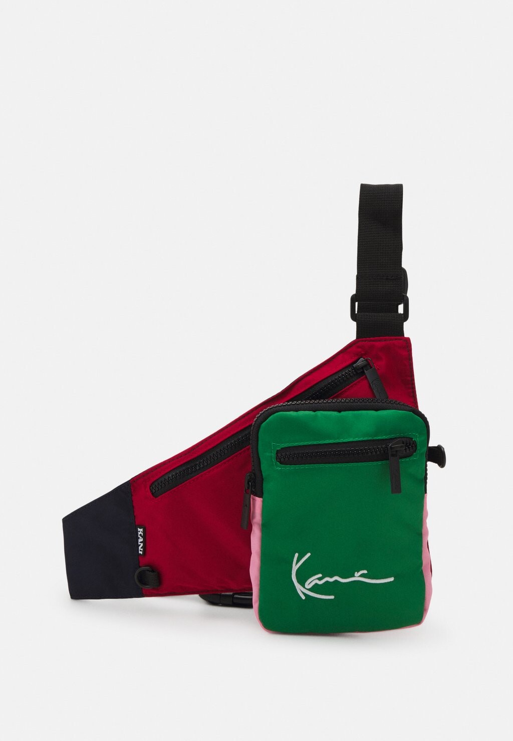 

Сумка через плечо SIGNATURE BLOCK BODY BAG UNISEX Karl Kani, красный