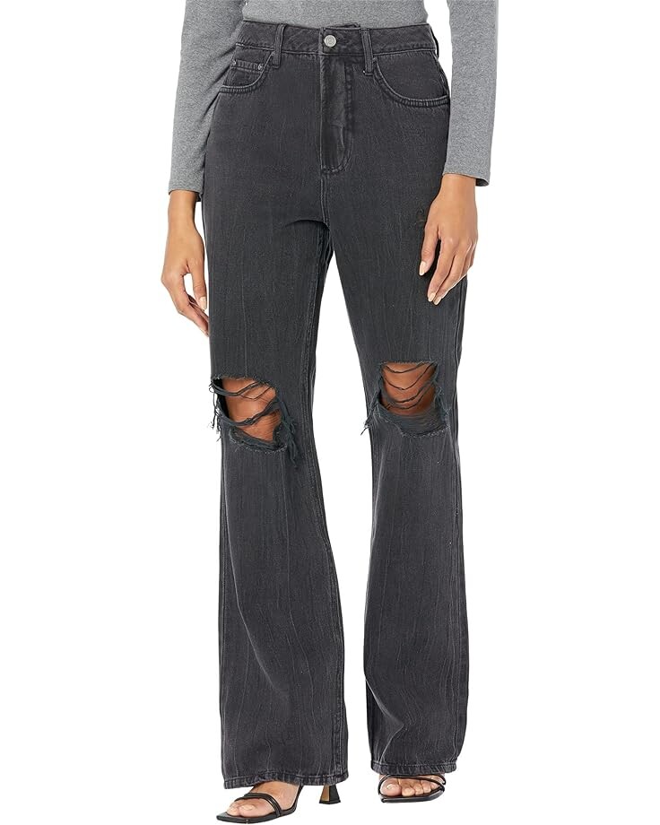 

Джинсы AFRM Oden High-Rise Wide Leg, черный