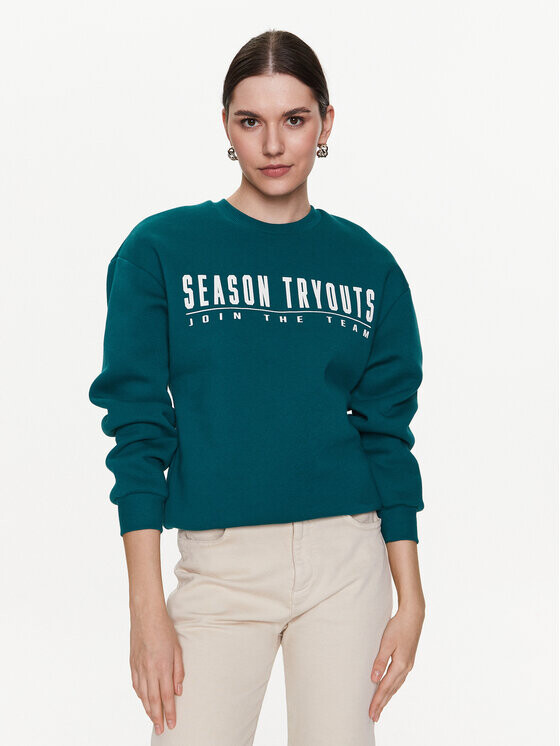 

Толстовка оверсайз Gina Tricot, зеленый