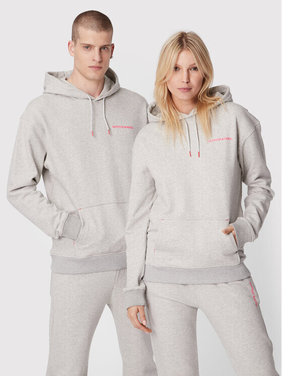 

Толстовка обычного кроя Scotch & Soda, серый