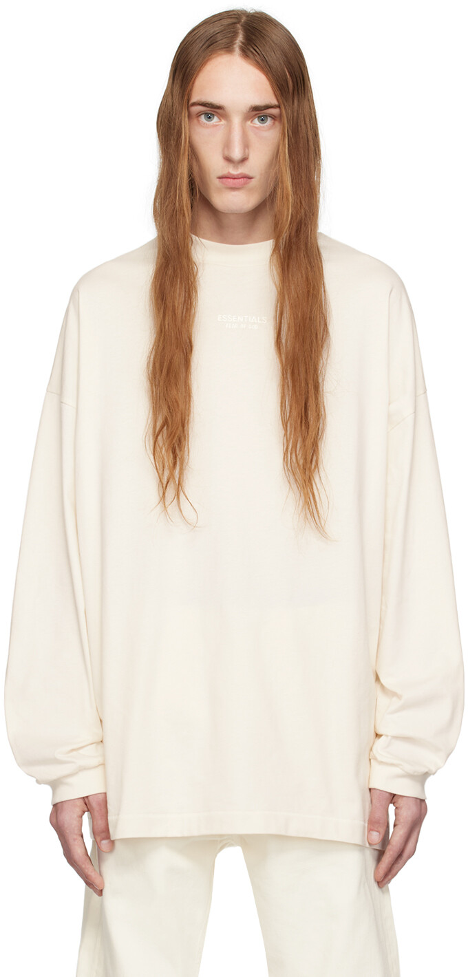 

Off-White футболка с длинным рукавом и круглым вырезом Fear of God ESSENTIALS