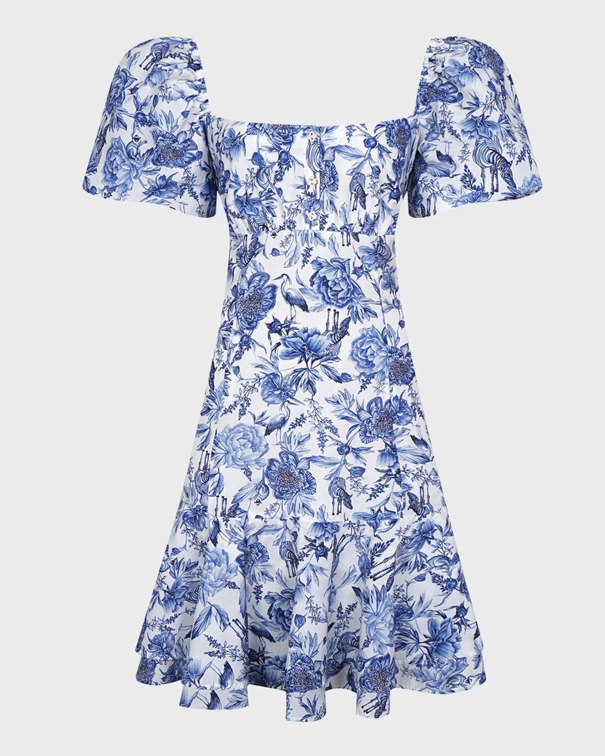 

Мини-платье Azalea Scarlet с объемными рукавами Aqua Blu Australia, цвет Azalea