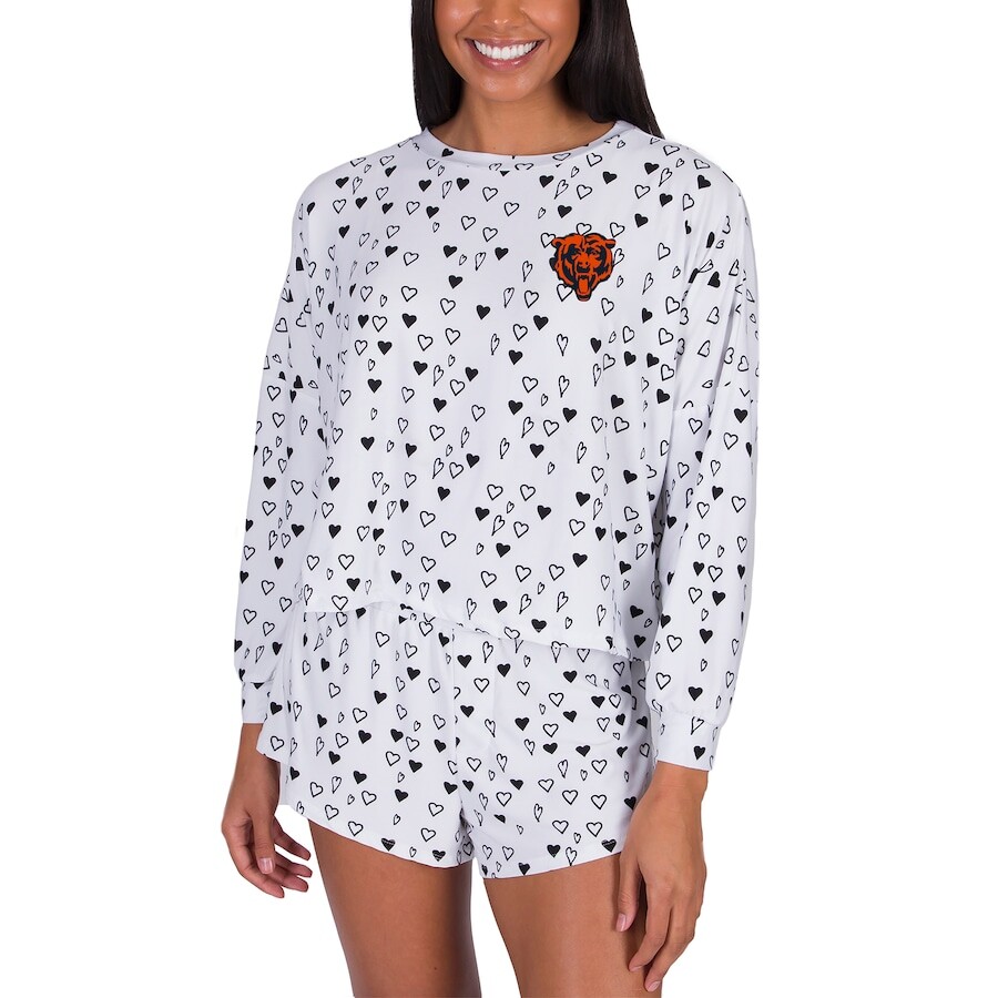 

Пижамный комплект Concepts Sport Chicago Bears, белый