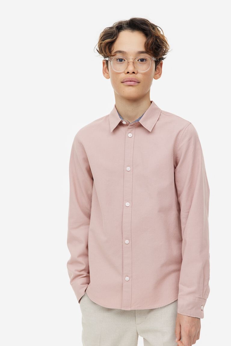 

Хлопчатобумажную рубашку H&M