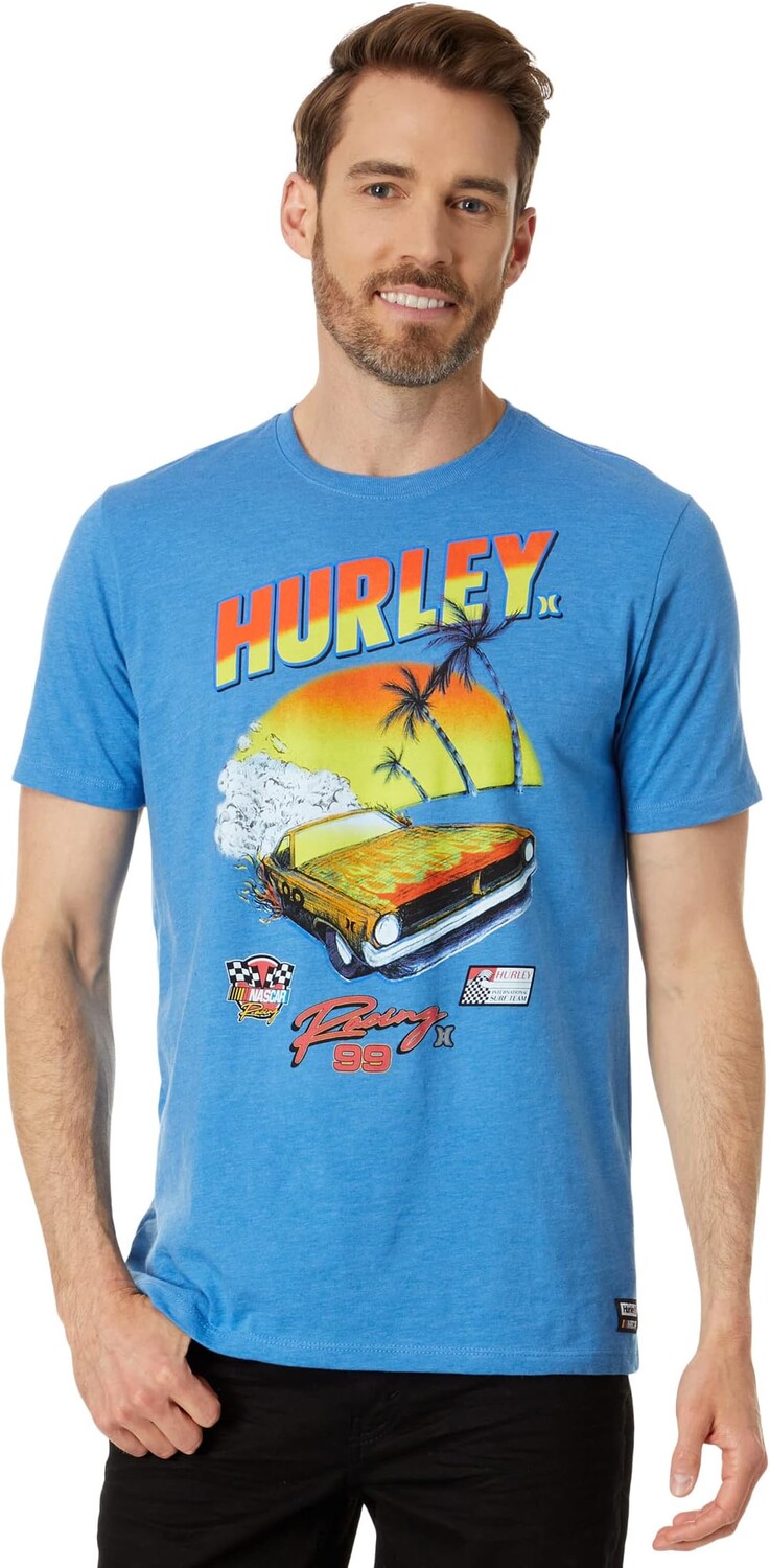 

Футболка с короткими рукавами NASCAR Oh Snap Hurley, цвет Sea View