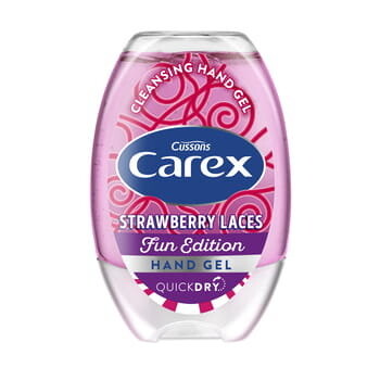 

Гель для рук, клубничные шнурки, 50 мл CAREX