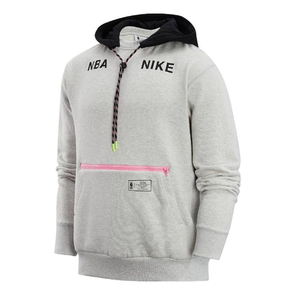 Толстовка Nike NBA Courtside Hooded Jacket 'Grey', серый