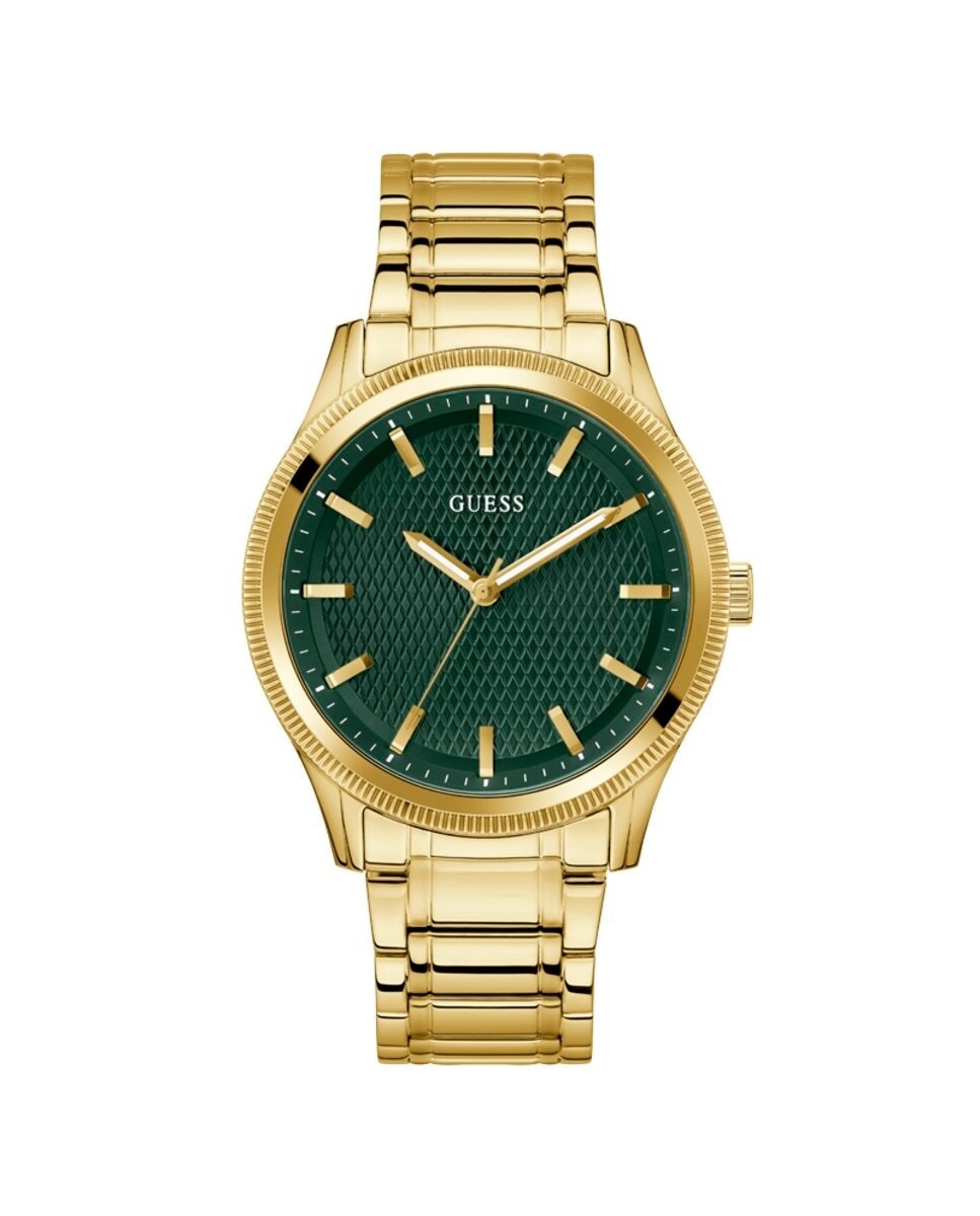 

Мужские часы Dex GW0626G2 со стальным и золотым ремешком Guess, золотой