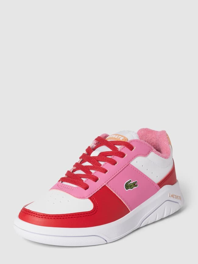 

Кроссовки в дизайне колор-блоков, модель GAME Lacoste, белый