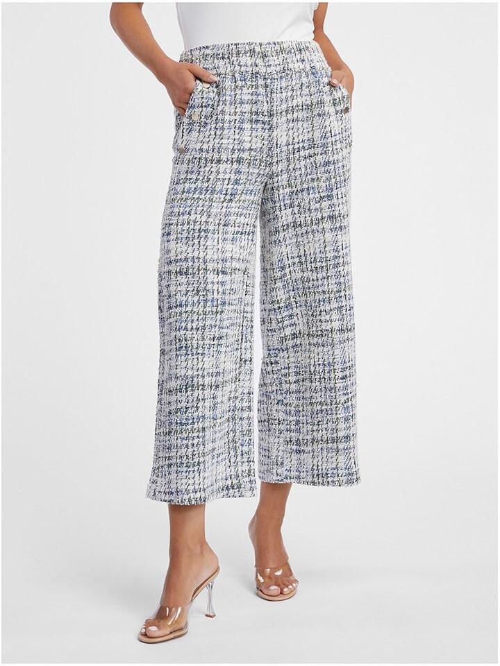 

Тканевые брюки orsay Culotte, цвет blau/weiß/schwarz