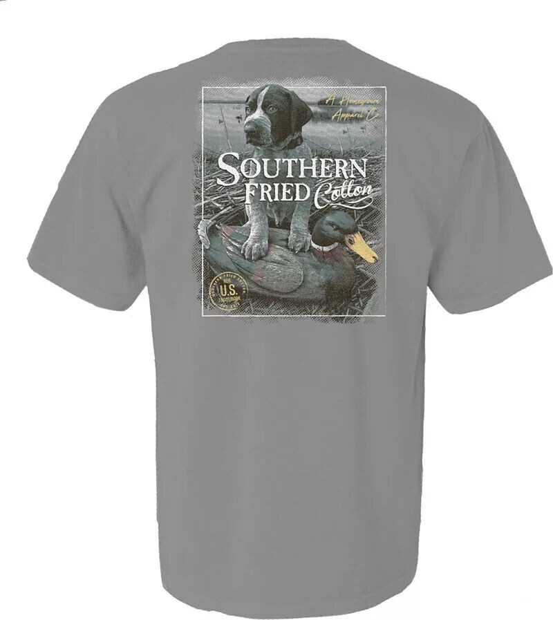 

Мужская футболка Zeke с коротким рукавом Southern Fried Cotton