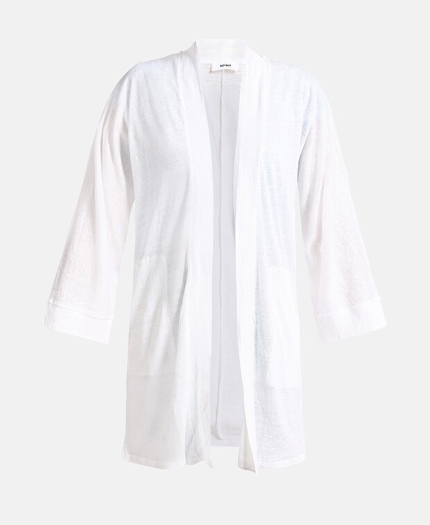

Льняной кардиган Notshy Cashmere, экрю