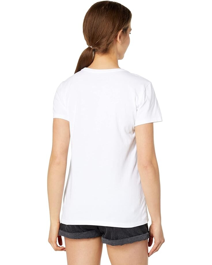 

Футболка Life is Good Flip-Flops Tropical Sunset Short Sleeve Crusher Tee, цвет Cloud White