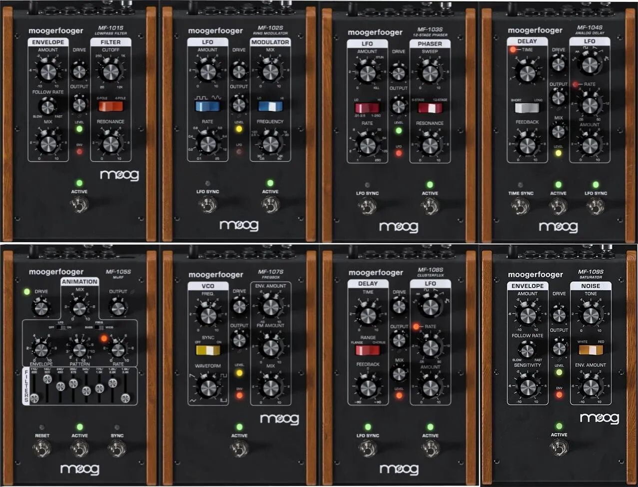 

Плагины эффектов Moog Moogerfooger