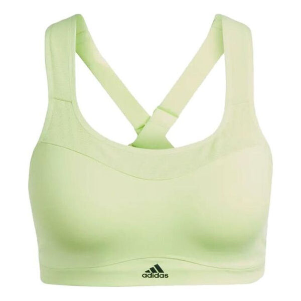 Топ (WMNS) Adidas Tlrd Impact Training High-support Bra 'Green', зеленый