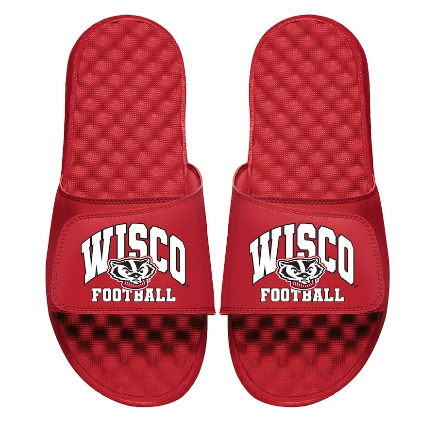 

Шлепанцы ISlide Wisconsin Badgers, красный