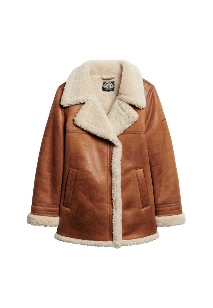 

Куртка Superdry Between-Season, цвет Cognac