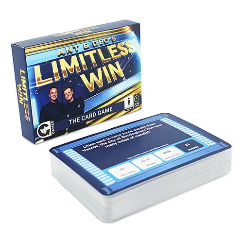 

Настольная игра Ant And Dec’S Limitless Win Card Game Ginger Fox