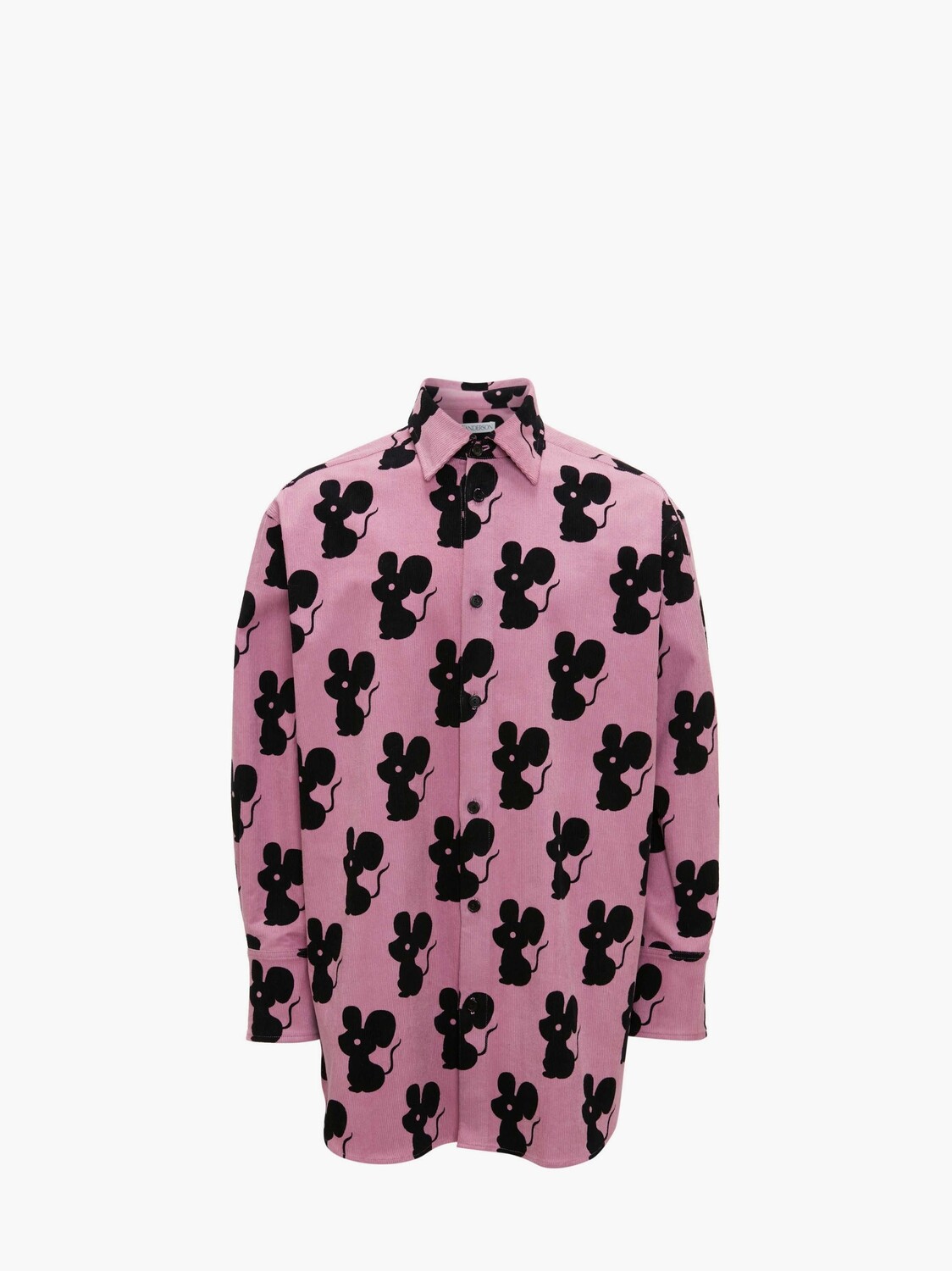 

Рубашка из вельвета JW Anderson, черный