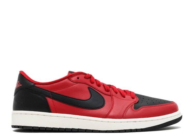 

Кроссовки AIR JORDAN 1 LOW OG 'GYM RED BLACK', красный