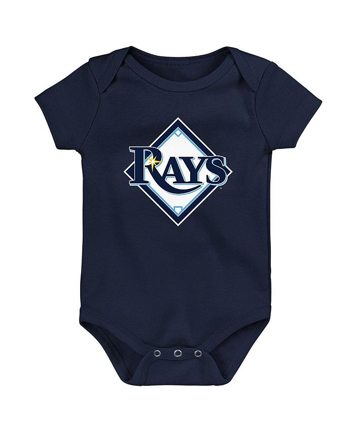 Темно-синее боди с логотипом Tampa Bay Rays для новорожденных Outerstuff, синий