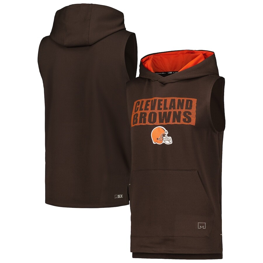 

Майка MSX by Michael Strahan Cleveland Browns, коричневый