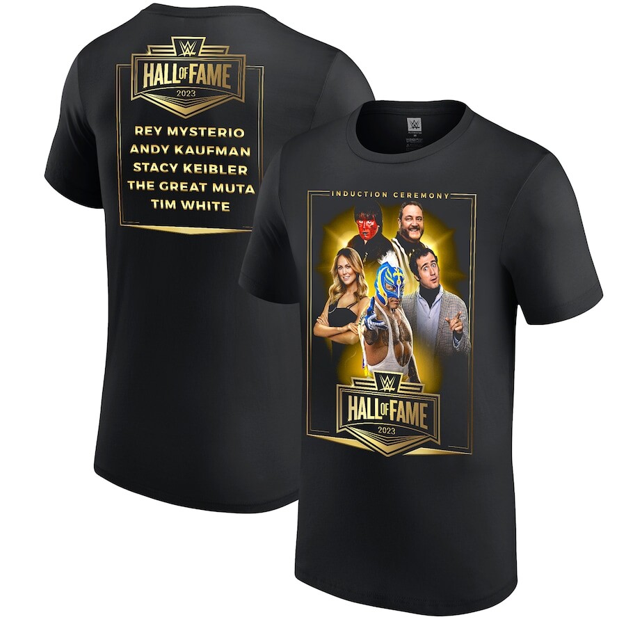 

Футболка с коротким рукавом WWE Authentic Wwe Hall Of Fame, черный