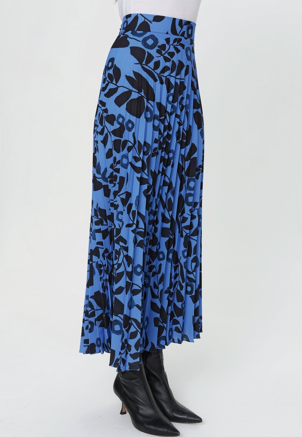 

Юбка плиссированная MODEST BELTED MAXI DAY DRESS Armine, темно-синий