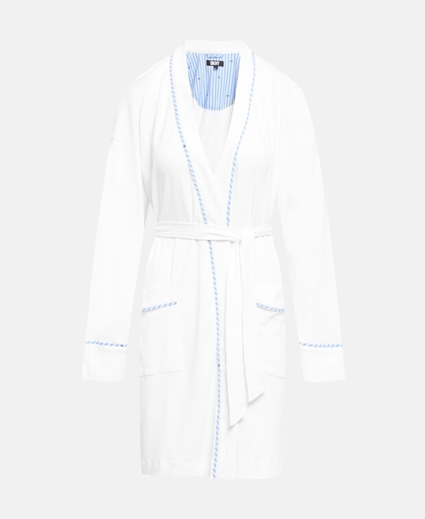 

Банный халат DKNY, белый