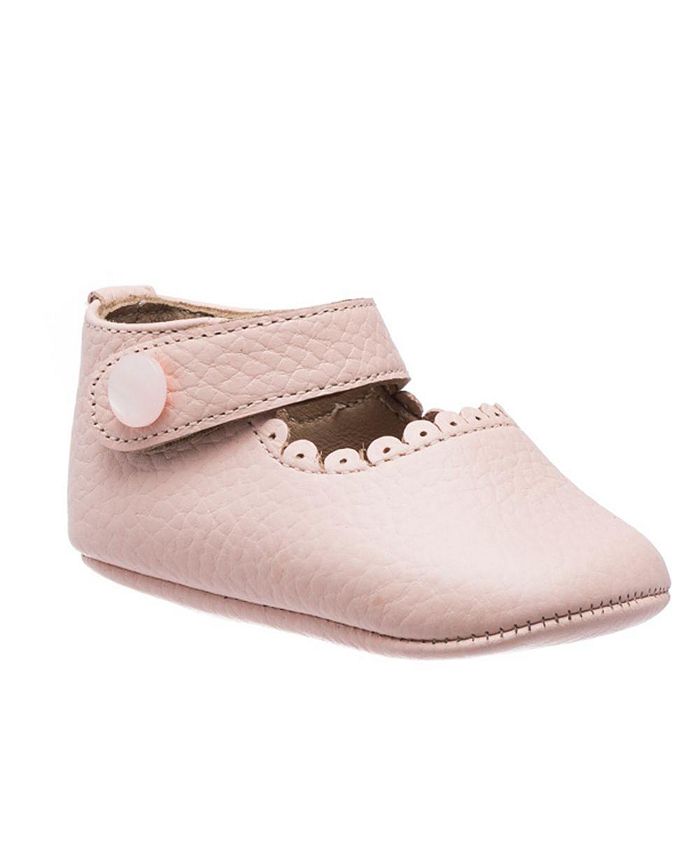 кроватка bytwinz мэри серый розовый Туфли для новорожденных Elephantito, розовый