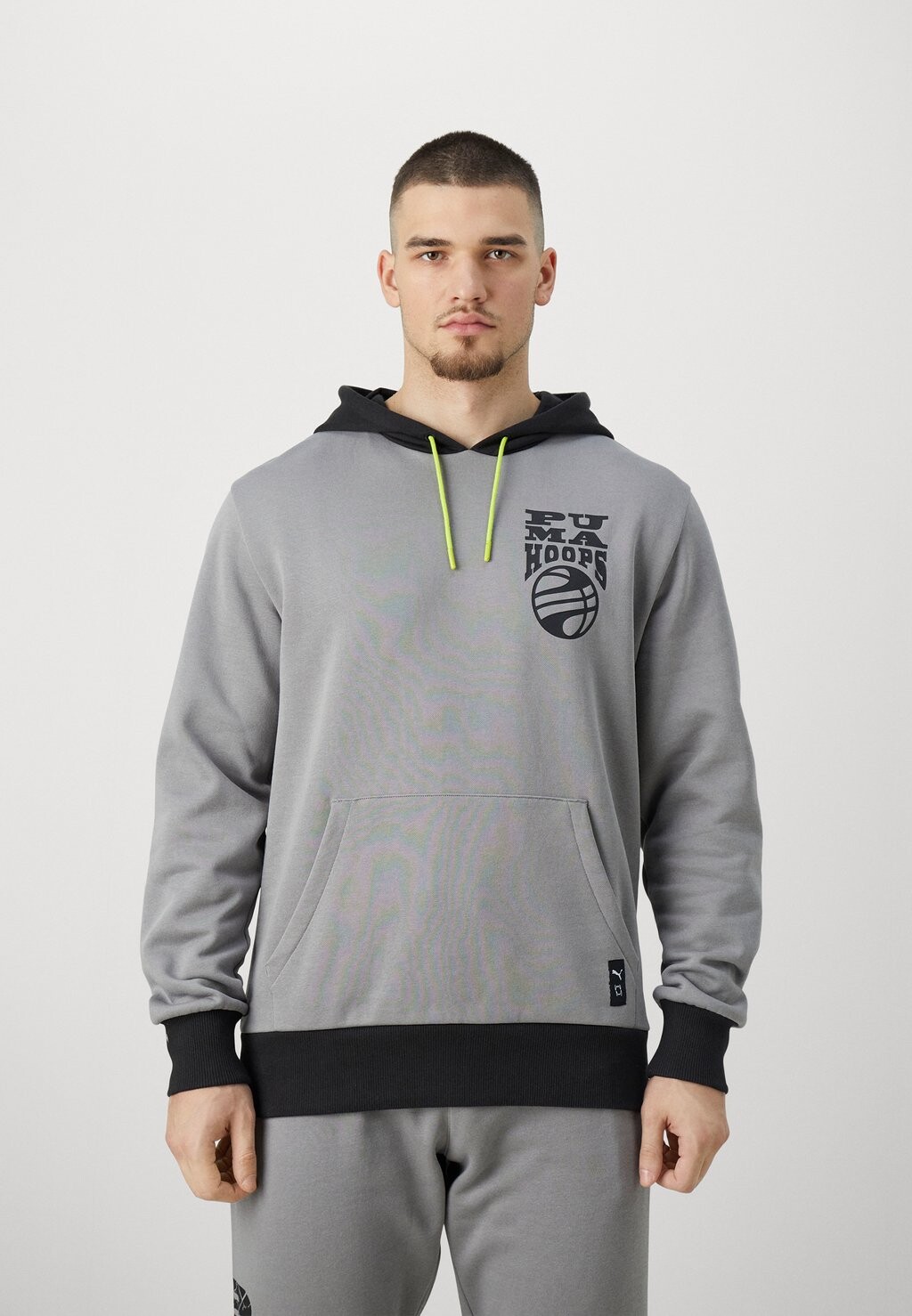 

Толстовка Posterize Hoodie Puma, цвет stormy slate/black