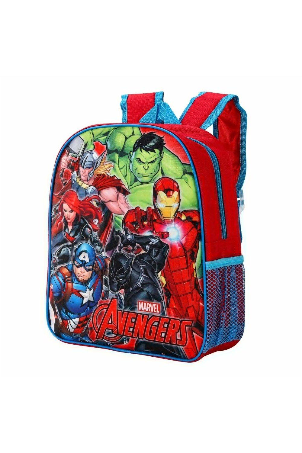 Рюкзак с персонажем Marvel Avengers, красный приор групп наклейка патч для одежды черная вдова каваи – 1