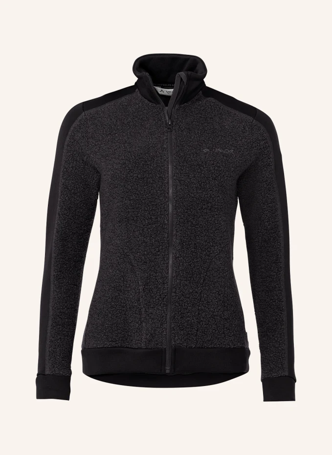 

Флисовая куртка w skomer wool fl j Vaude, черный