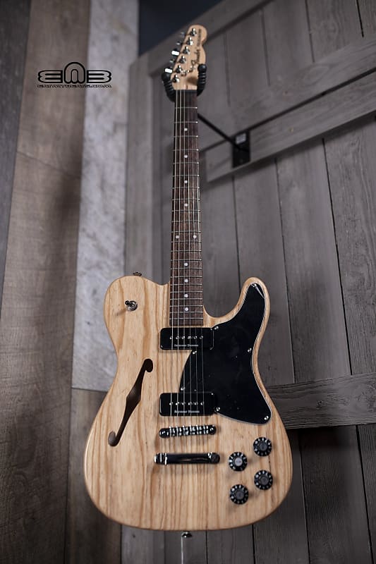 Электрогитара Fender Jim Adkins JA-90 Telecaster Thinline Electric Guitar, Laurel Fingerboard, Natural 0262354521 ja