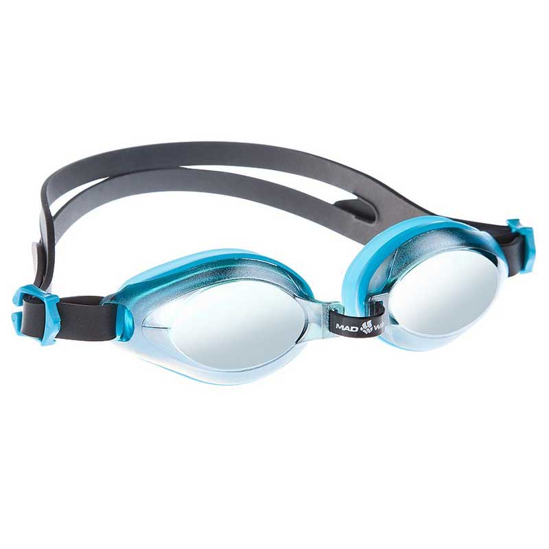 Очки для плавания Madwave Aqua Mirror, синий