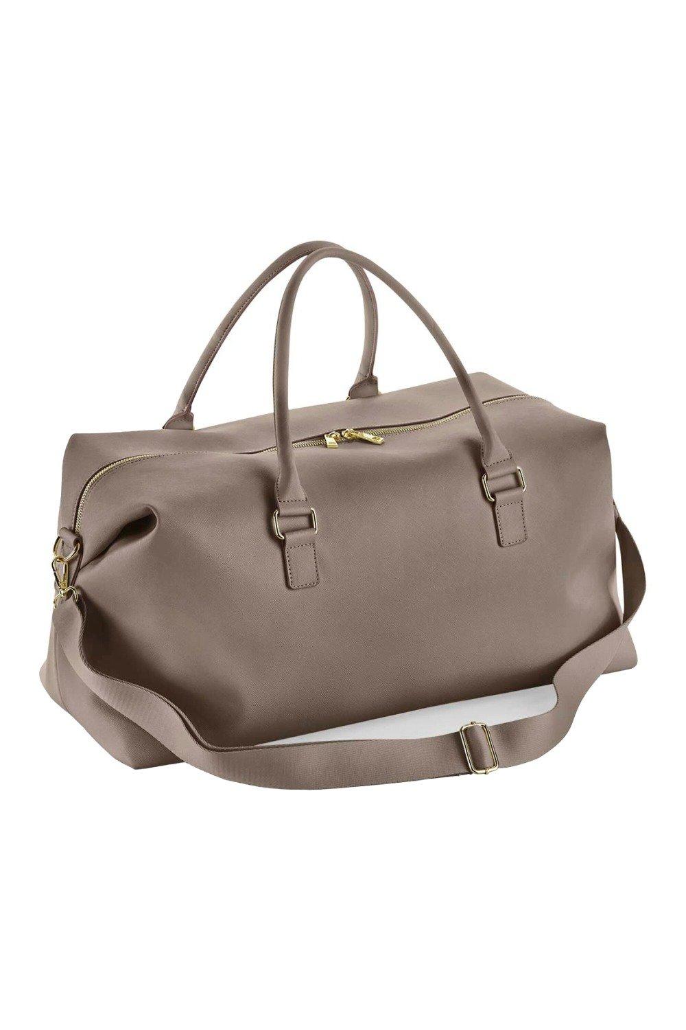 Бутиковая спортивная сумка Bagbase, коричневый цена и фото