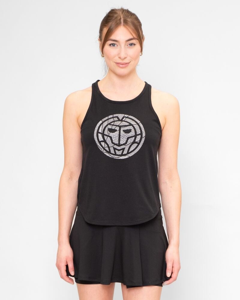 

Футболка BIDI BADU Protected Leafs Chill Tank, черный