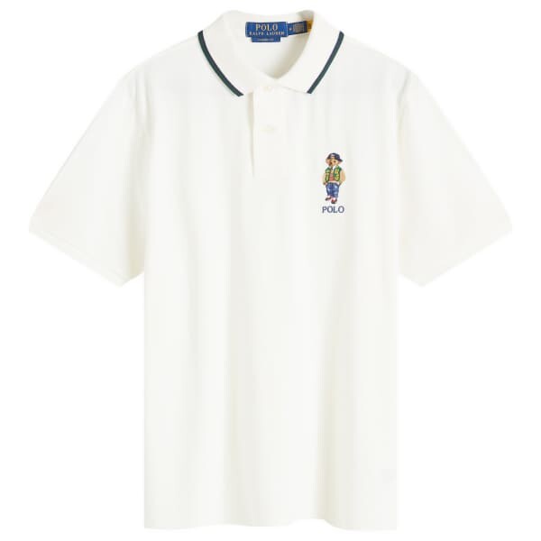 

Университетский медведь поло Polo Ralph Lauren, белый