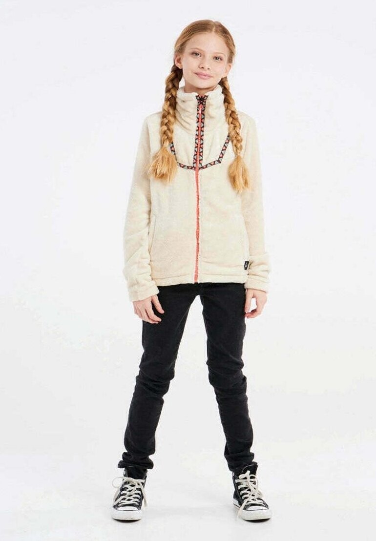

Флисовая куртка Fullzip Prtjettoi Jr Protest, цвет kitoffwhite kitoffwhite