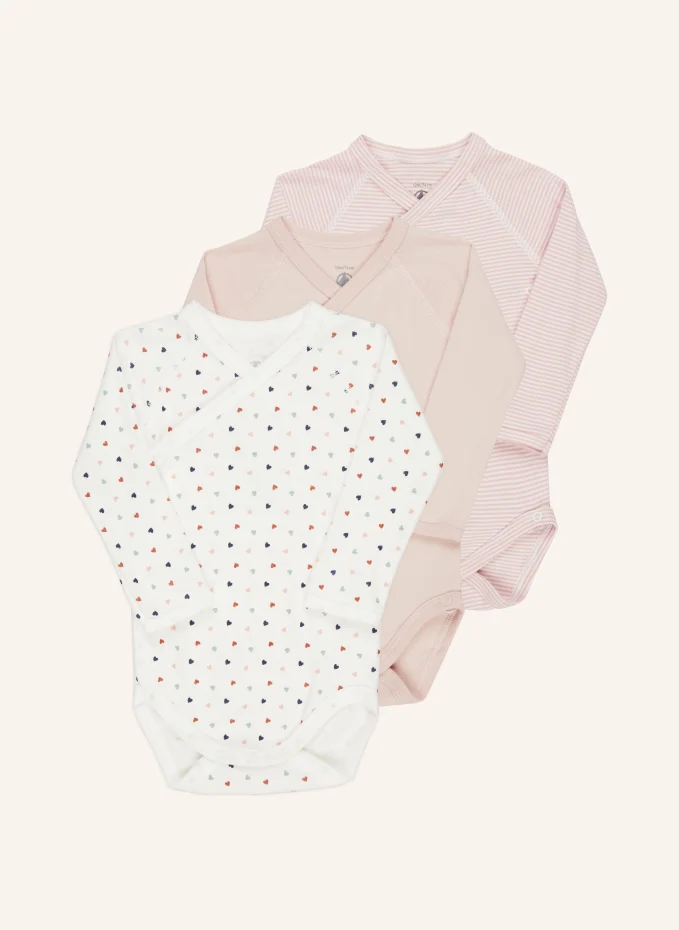 

Упаковка из 3 боди Petit Bateau, белый