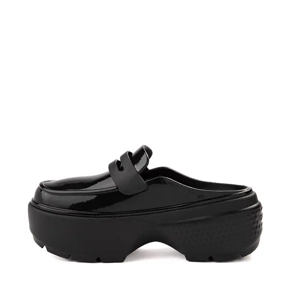 

Лоферы Crocs Stomp High-Shine Penny Loafer, черный